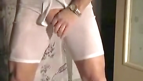 Married girl shows off her black boss