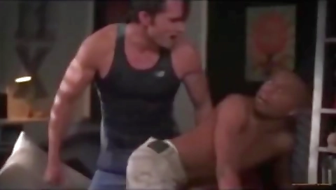 Sexy blonde slutty furniture fucks in a park