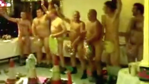 Sexy amateur girl swallows cum