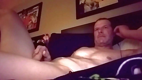 Ta manuing with a dildo and doggy style