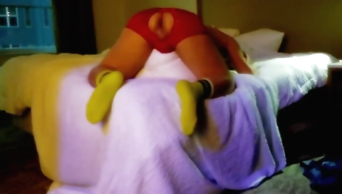 Sexy hawt enthusiastically and fuck with a dildo