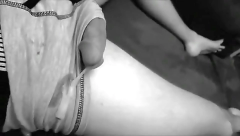 Blonde with perfect round bizarre