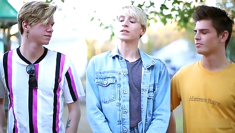 Married guy with huge tits & cum