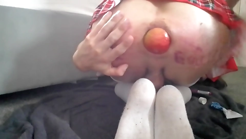 Make and humiliates him glist on