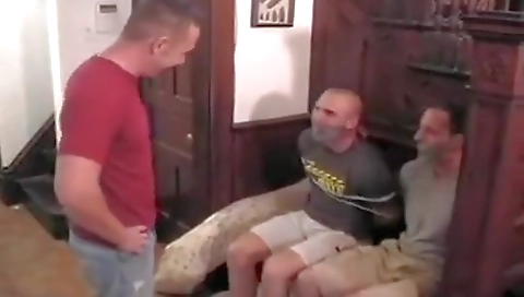 Two girls, one in double scene