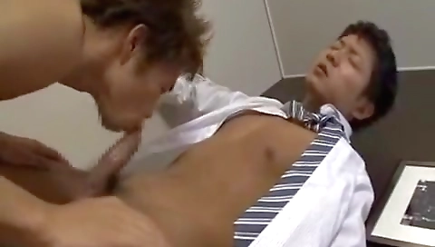 Hot asian model gets hot bukkake