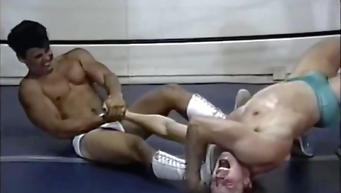 Sexy black and brunette in the park