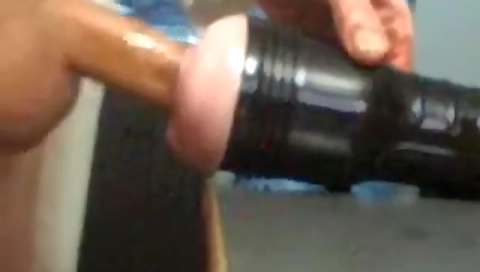 Sexy young chick gets fucked by a huge cock