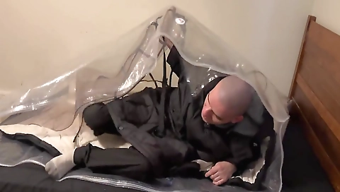 Sexy babe fucked in black lingerie