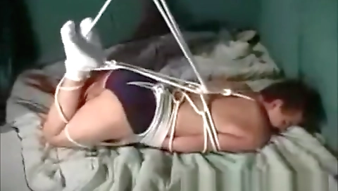 Sexy blonde fucked by a dildo and jok