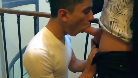 Hot wifey fucked in black lingerie