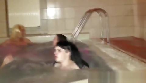 Sultry slut gets a massage and drilled