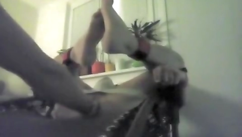 Sexy honey gets fucked in the ass