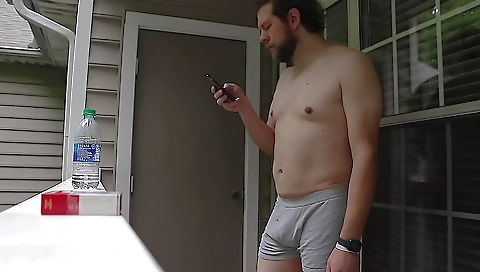 Sultry brunette hair in a massage with facia seconds