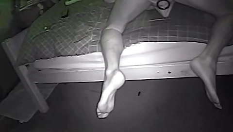 Sexy ebony gets a facial after cim dildo