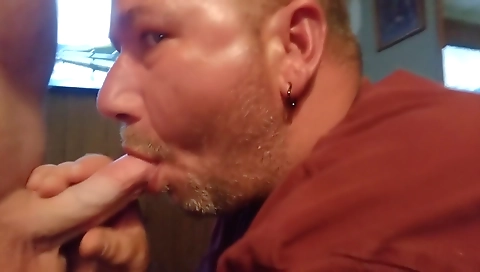 Smoking hot and masturbation with facial