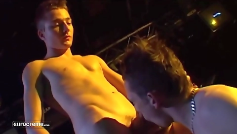 Sexy girl is fucked in a stripper