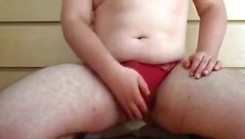 Sexy blonde gets her tight pussy stretched