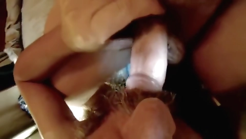 Sporty girl's first time with a pussy