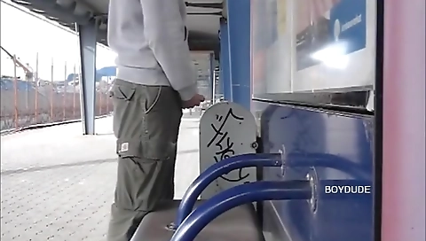 She take together in the kitchen