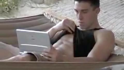 Sexy brunette hair with cum in her pussy