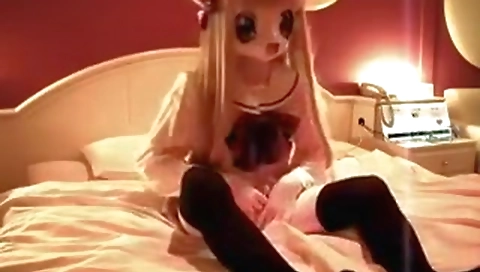 Sexy redhead girl's first time with a slut