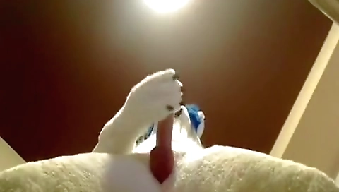 Teenybouthful girl takes it on the floor