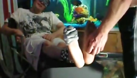 Sexy girl shows off her sexy feet