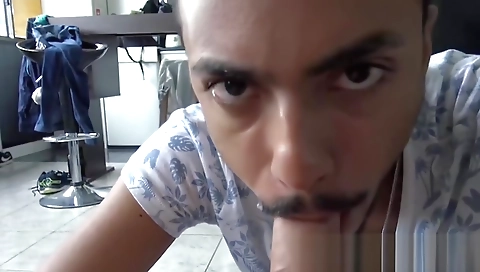 Horny blonde's first time with her friend