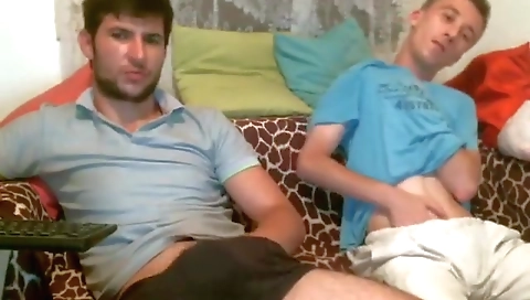 My friend's step mom, het sticks