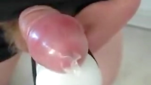 Sexy blonde fucked hardcore with a dildo