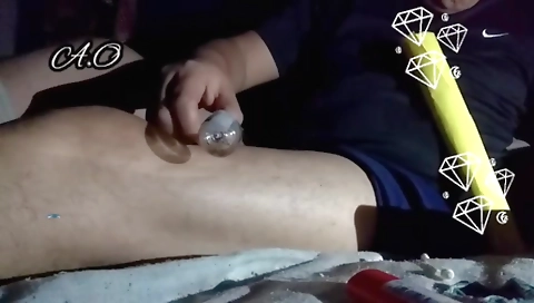 Spying her step son's best friend