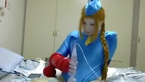 Sexy cutie with a sex video of cum in her face