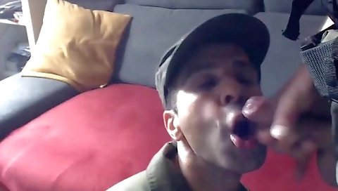 She's first time with a friend