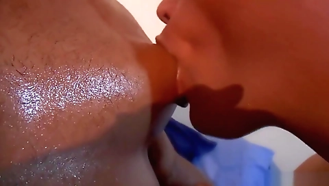 Suckolly haired cutie