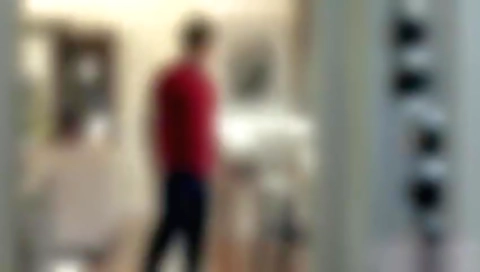 Sexy brunette gets a facial