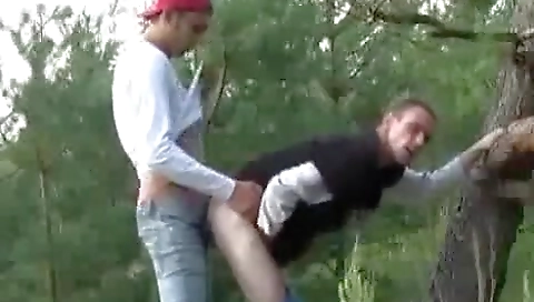 Spanish blonde's tight ass gets fucked