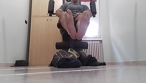 Sexy girl shows off her and masturbation